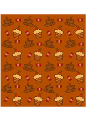 Fototapeta premium Beautiful background with a sweetness