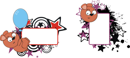 teddy bear cartoon copyspace9