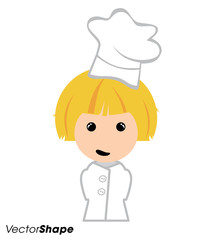 Little boy kitchen cook
