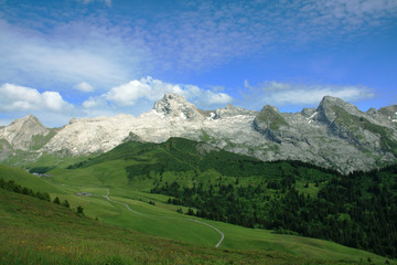 La chaîne des Aravis