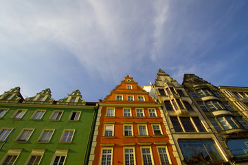 Fototapeta premium Rynek - Breslau - Polen