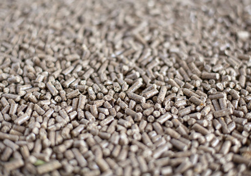 fond de pellets de chauffage