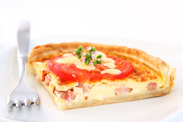 Bacon quiche