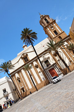 Iglesia de Santiago in Cádiz, Spanien