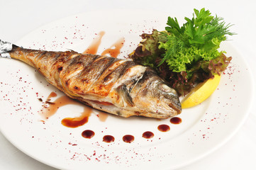 The fried fish