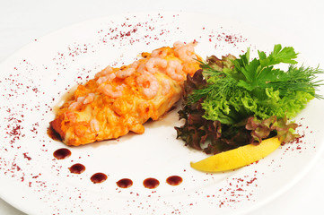 Fish baked
