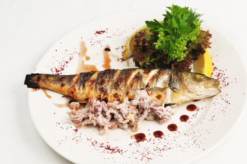 The fried fish