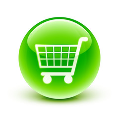 icône panier /  shopping cart icon