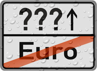 Euro – Fragezeichen
