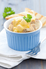 Ragout Fin mit Käse