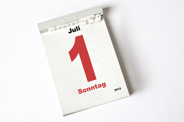 1. Juli 2012