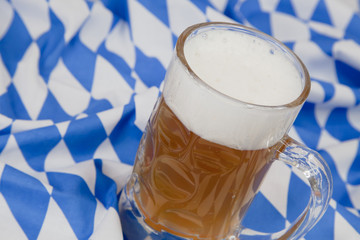 Eine Mass Bier aus Bayern