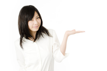 おすすめする女性社員