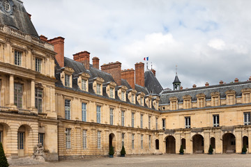 Fototapeta na wymiar France, Fontainebleau palace