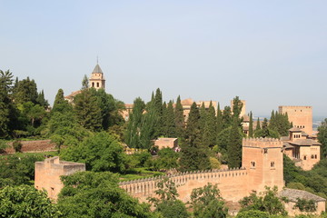 Fototapeta na wymiar Крепость Альгамбра