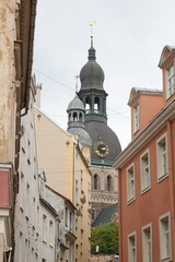 Obraz premium Street of Old Riga