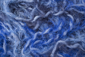 colored wool fibre background