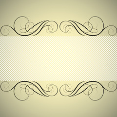 Striped golden background