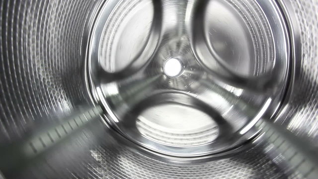 Washing machine drum inside
