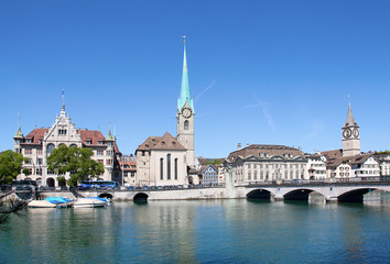 Zurich in summer