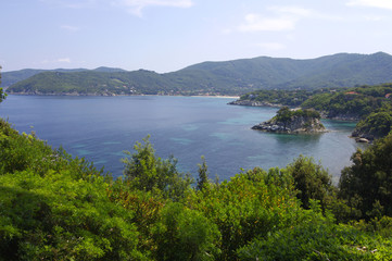 Fototapeta na wymiar Toskana Insel Elba