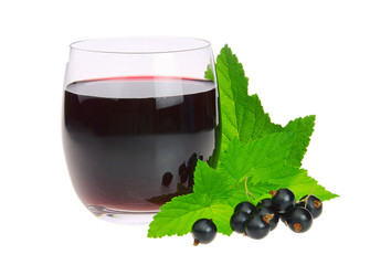 Johannisbeere schwarz Saft - black currant juice 01 © LianeM