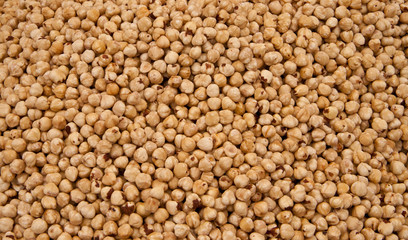 Hazelnuts as Background