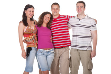 Obraz premium Happy friends