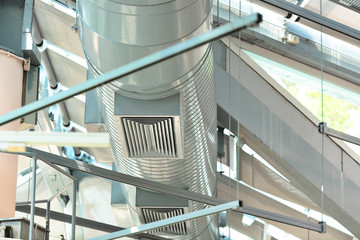 Ventilation pipes of air condition