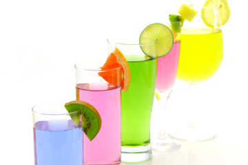 Tropical cocktails