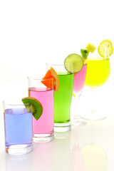 Tropical cocktails