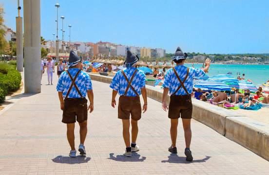 Bayern am Strand