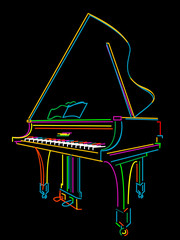 Grand piano © Richard Laschon