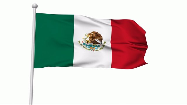 Fahne Mexiko NTSC