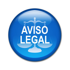 Boton brillante AVISO LEGAL