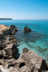 Sardinia, Italy: transparent water at San Giovanni di Sinis