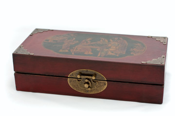 old Chinese chess box