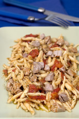 trofie al tonno freso