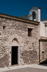 Fototapeta na wymiar Sardynia, Włochy: katedra św Antoniego w Castelsardo