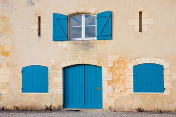 Blue windows