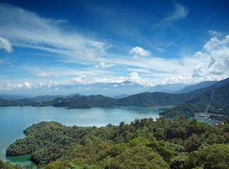 Obraz premium The Famous Sun Moon Lake