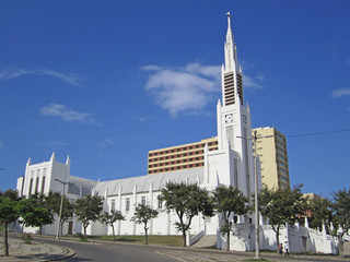 Kathedrale von Maputo, Mozambique - obrazy, fototapety, plakaty