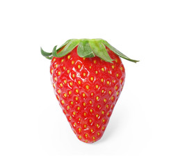 strawberry on a white background