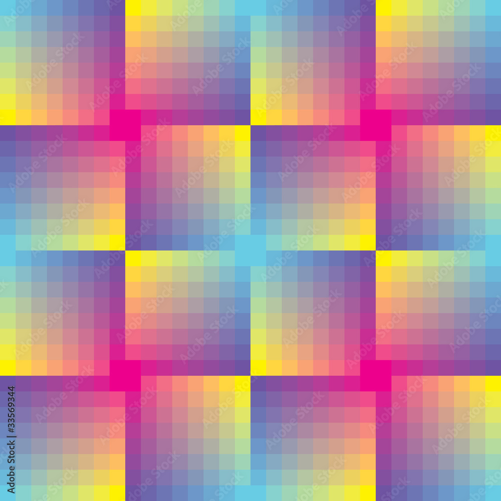 Aufkleber abstract seamless square vector mosaic background