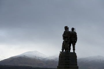 Memorial to commandos