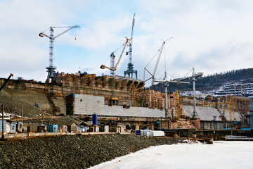 Строительство ГЭС