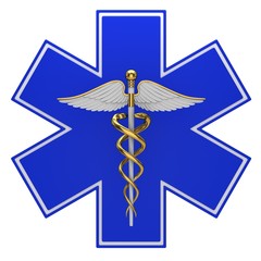 Star of life medical symbol