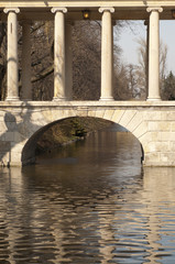Bridge in Lazienki Park