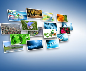 Fototapeta na wymiar Television and internet production technology concept
