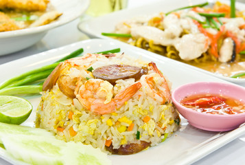 fried rice with shrimp